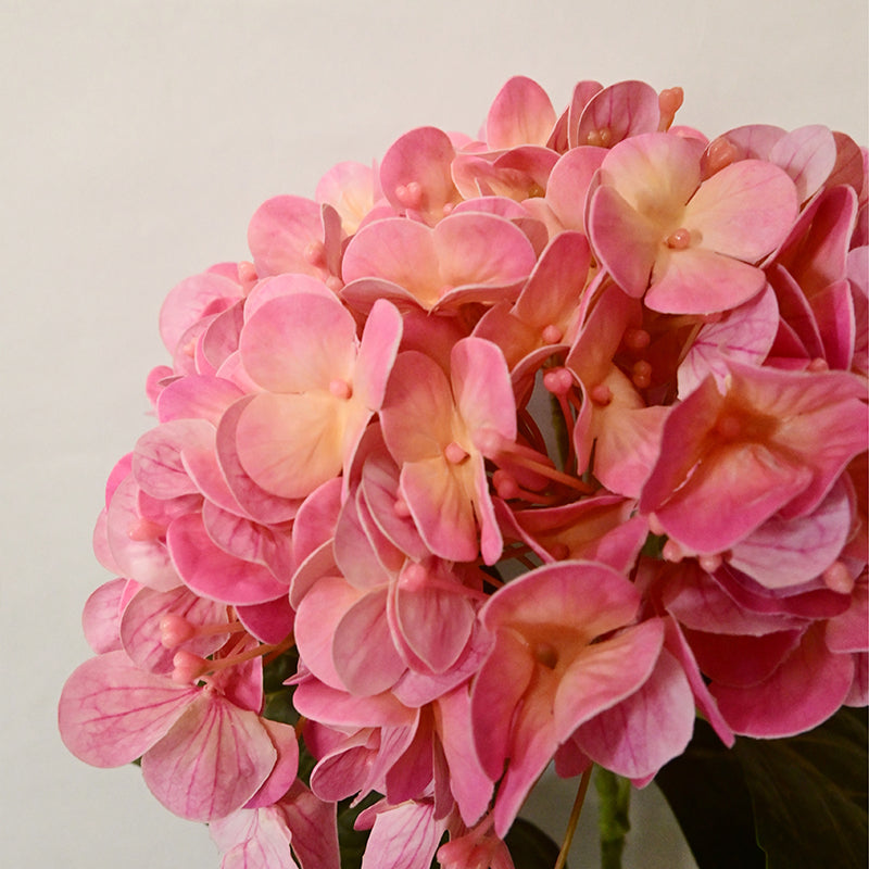 Caelia Artificial Hydrangea Stick - Pink media 4