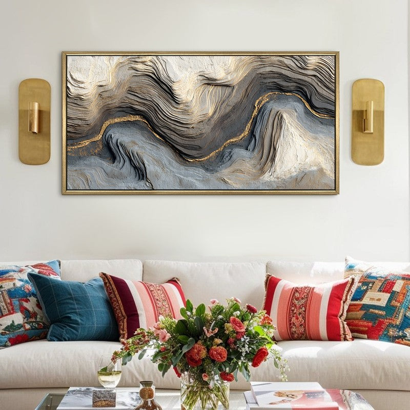 Fluid Horizon Canvas Wall Art