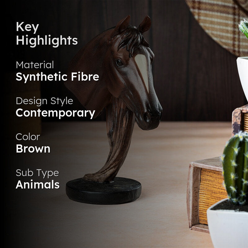 Stallion Head Showpiece media 2
