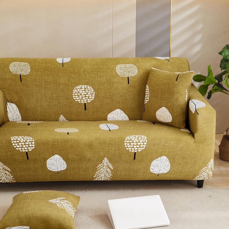 Sylvana Printed Sofa Cover media 5