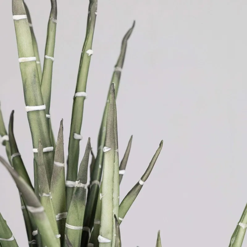 Classic Real Touch Artificial Yucca Foam Flower - Green media 4