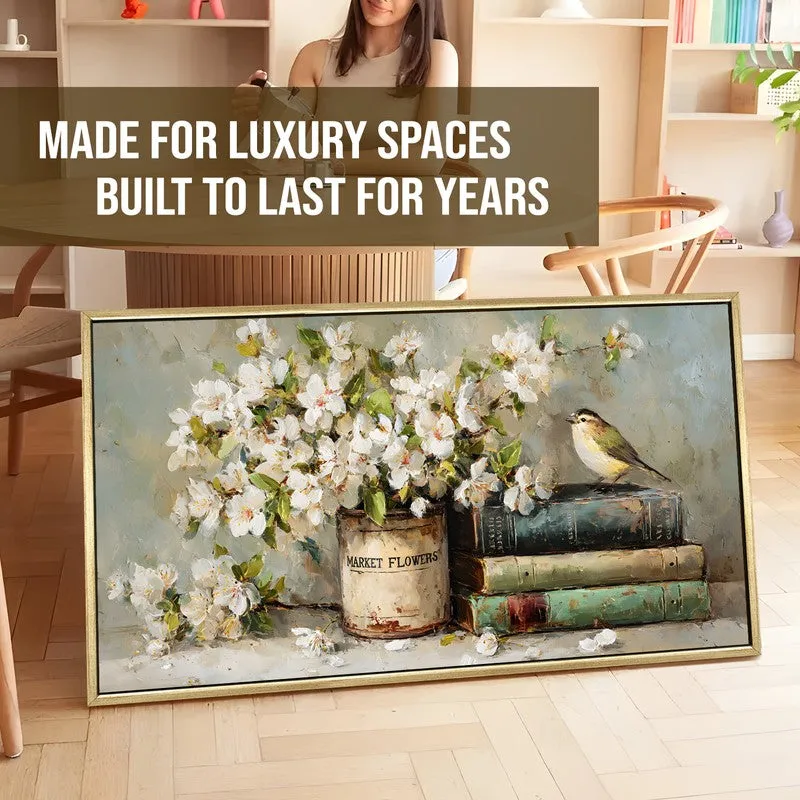 Harmonious Canvas Wall Painting With Frame media 5