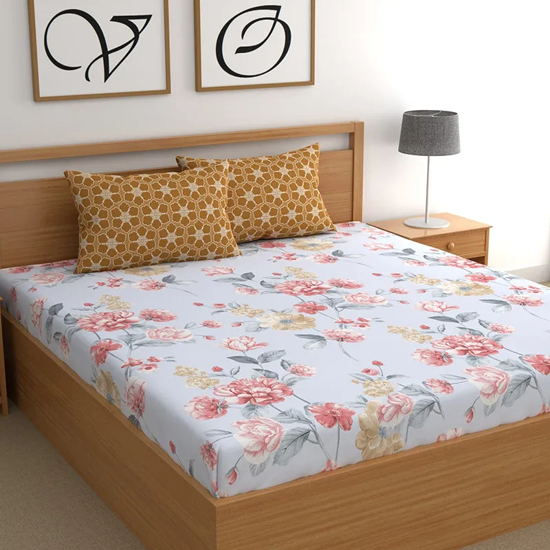 Augusta I Microfiber Microfiber Bedsheet - 150 GSM media 1