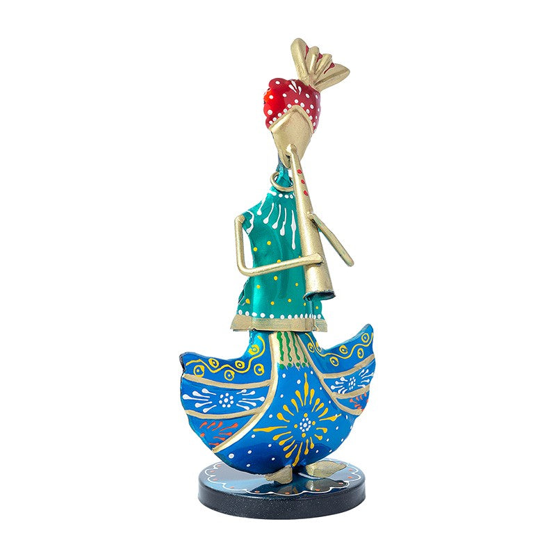 Folk Gana Musician Handpainted Showpiece media 5