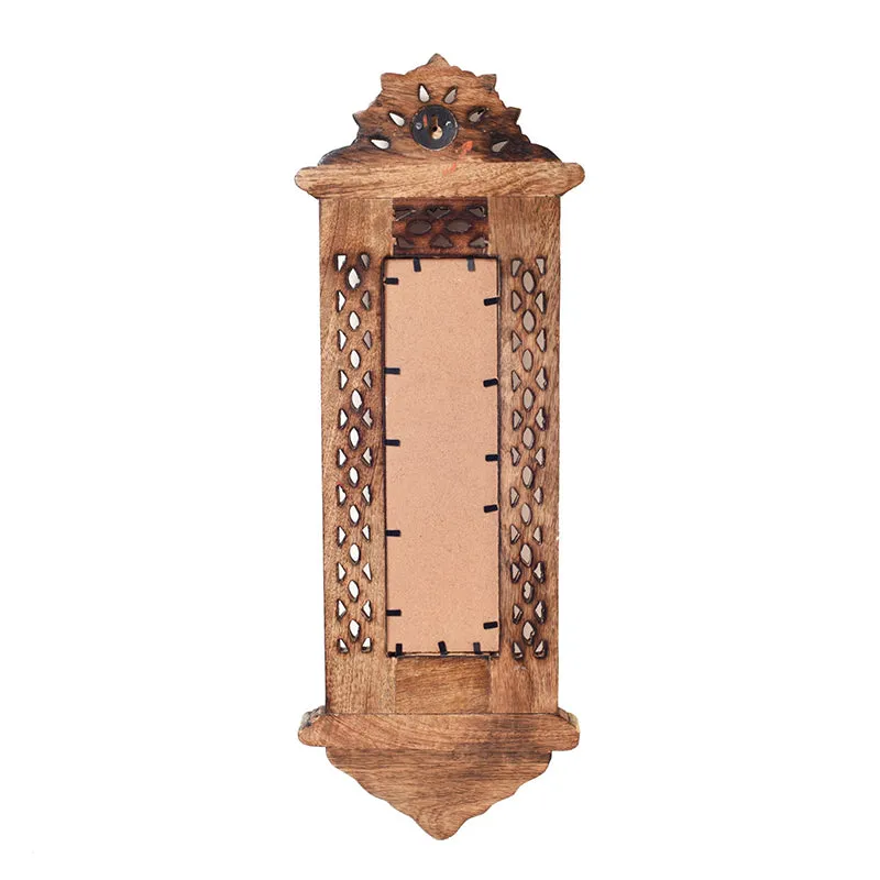 Aranya Aalap Brass & Wood Wall Accent media 4