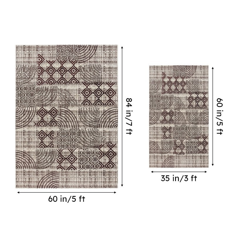 Lexo Non-Anti Skid Nylon Dhurries media 6