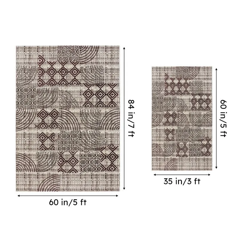 Lexo Non-Anti Skid Nylon Dhurries media 6