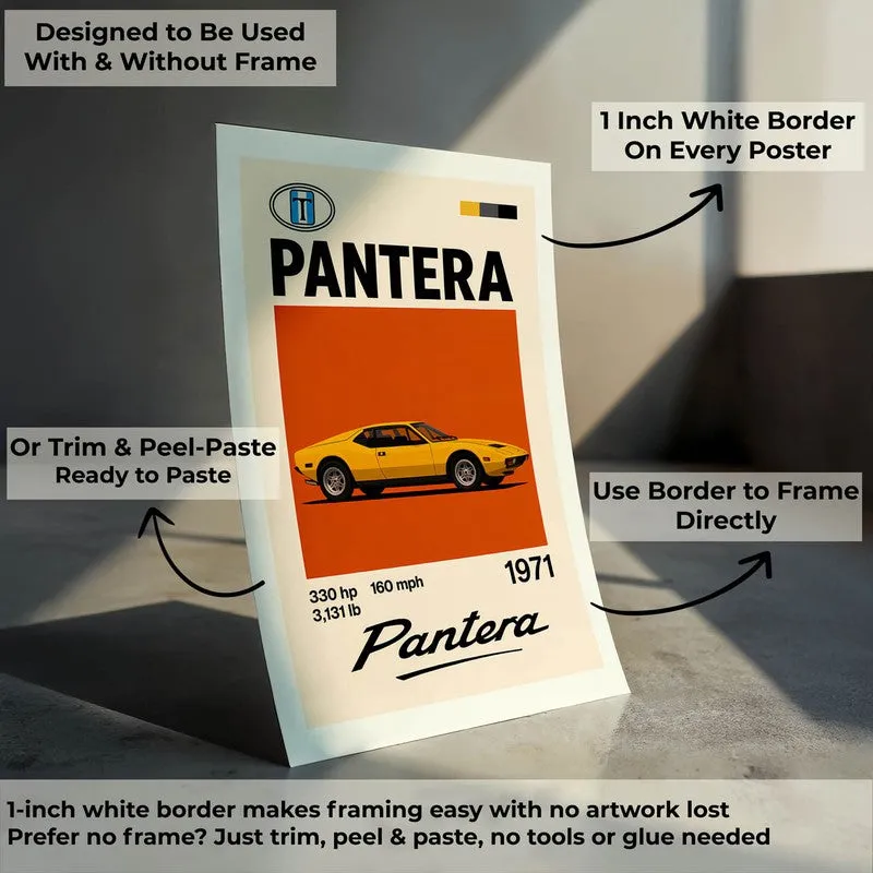 Pantera Classic Wall Poster media 8
