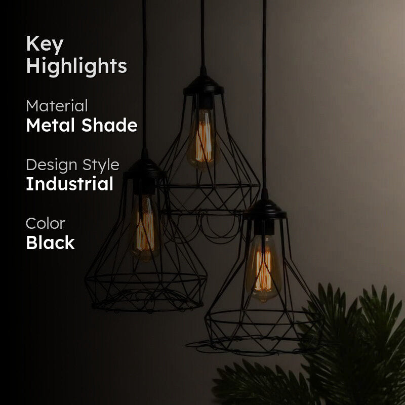 Retro Love Cluster Ceiling Lamp media 2