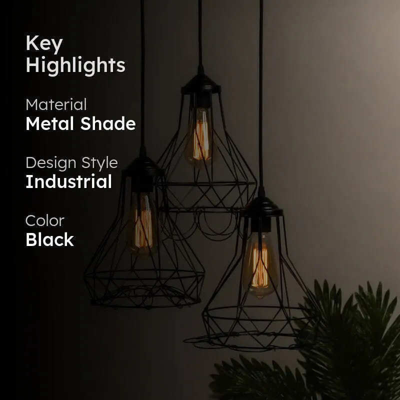 Retro Love Cluster Ceiling Lamp media 2