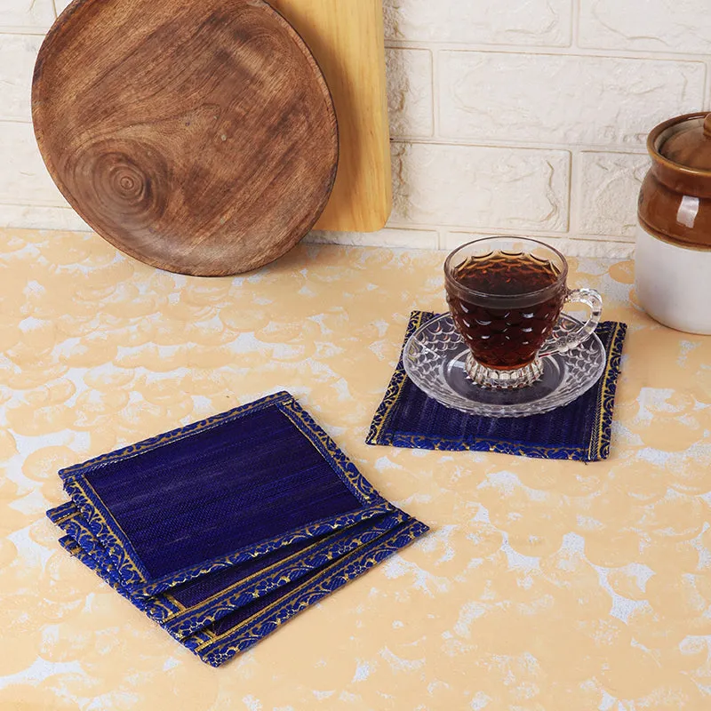 Eco Sip Bamboo Coaster (Purple) - Set Of Four media 3