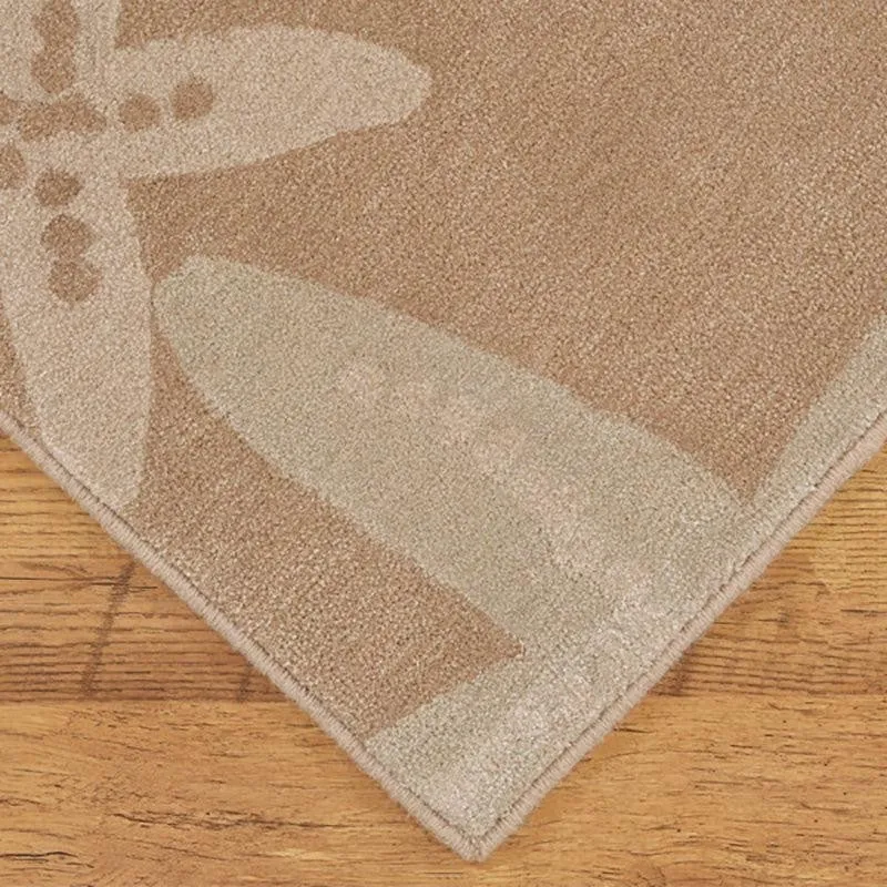 Zippy Hand Tufted Zone Kids Wool & Nylon Carpet - Beige media 5