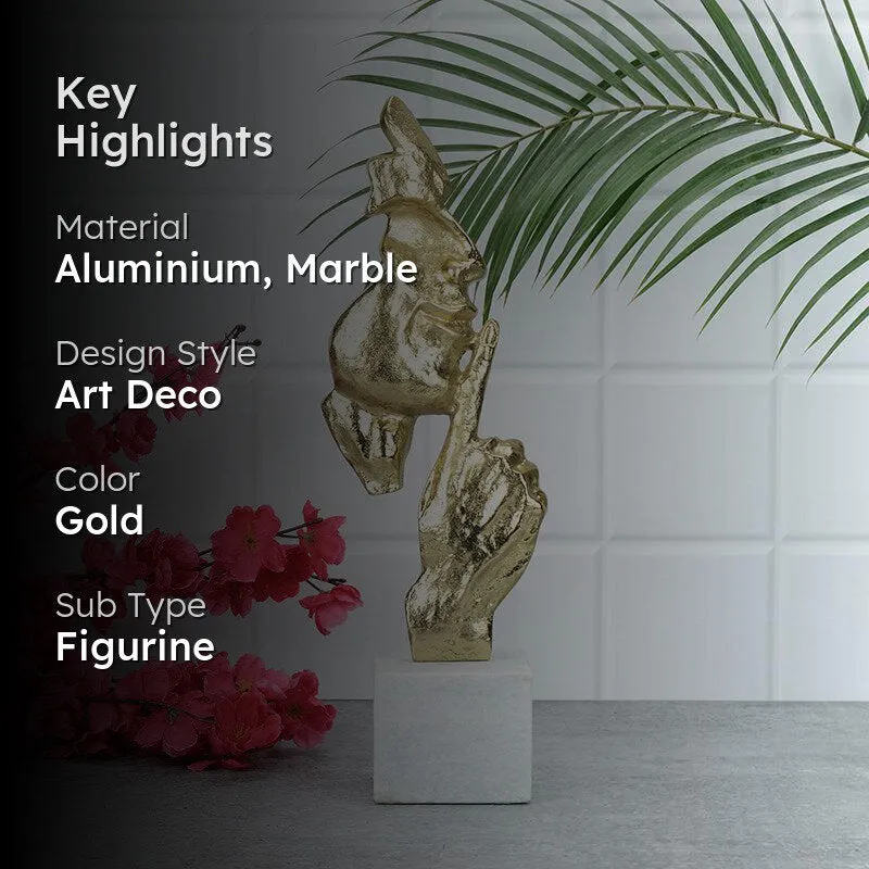 Pindrop Silence Showpiece - Gold media 2