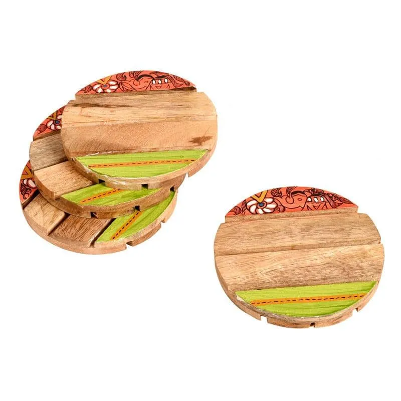 Round Dittaya Coaster - Set Of Four media 4