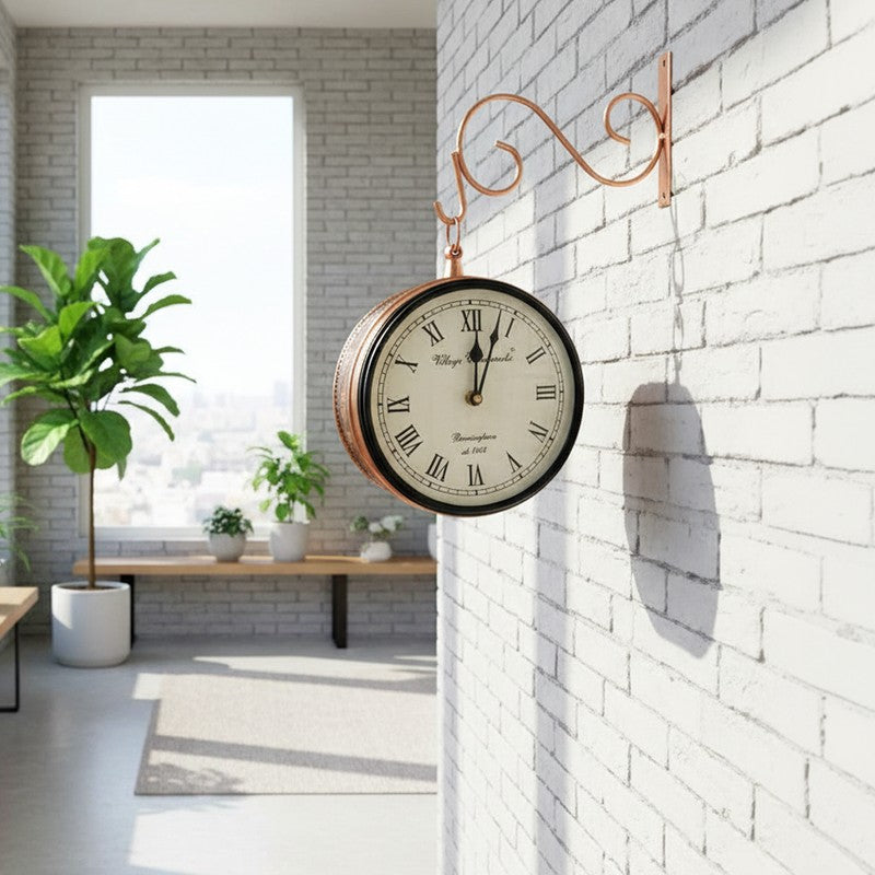 Grand Heirloom Dial Metal Wall Clock