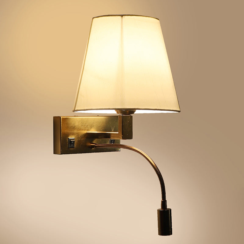 Nairobi Cotton Wall Lamp With Iron Base image 9