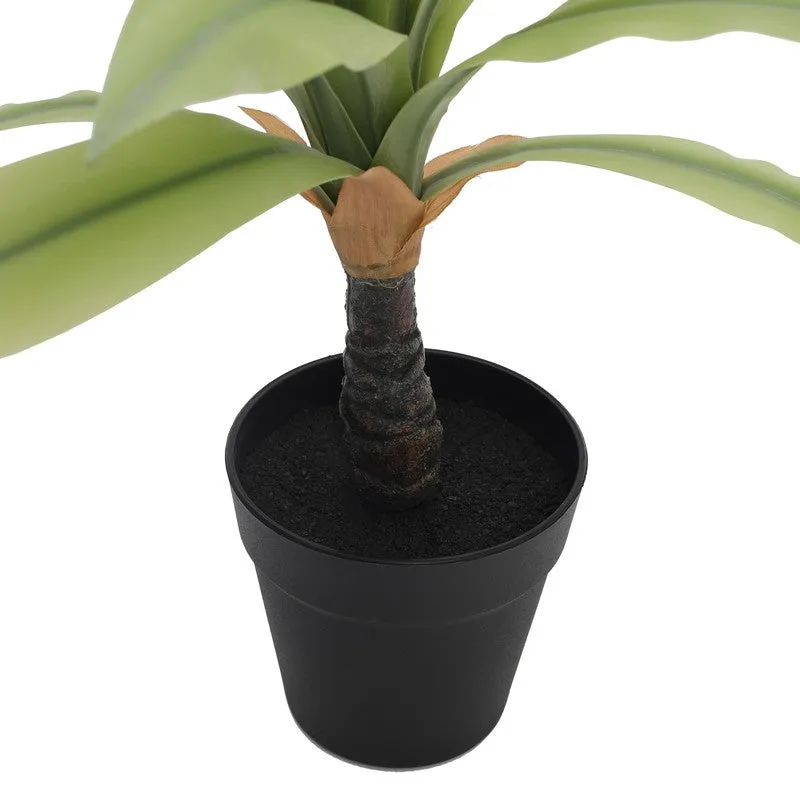 Indoor Grove Artificial Plant With Black Plastic Pot - 1.6 ft media 7