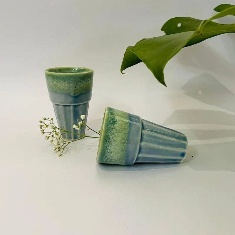 Hebe Ceramic Khullad Sky Blue - 150 ML media 1