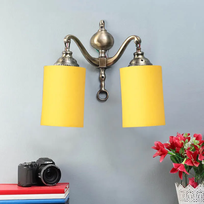 Lumino Cylindrical Metal Wall Lamp media 3