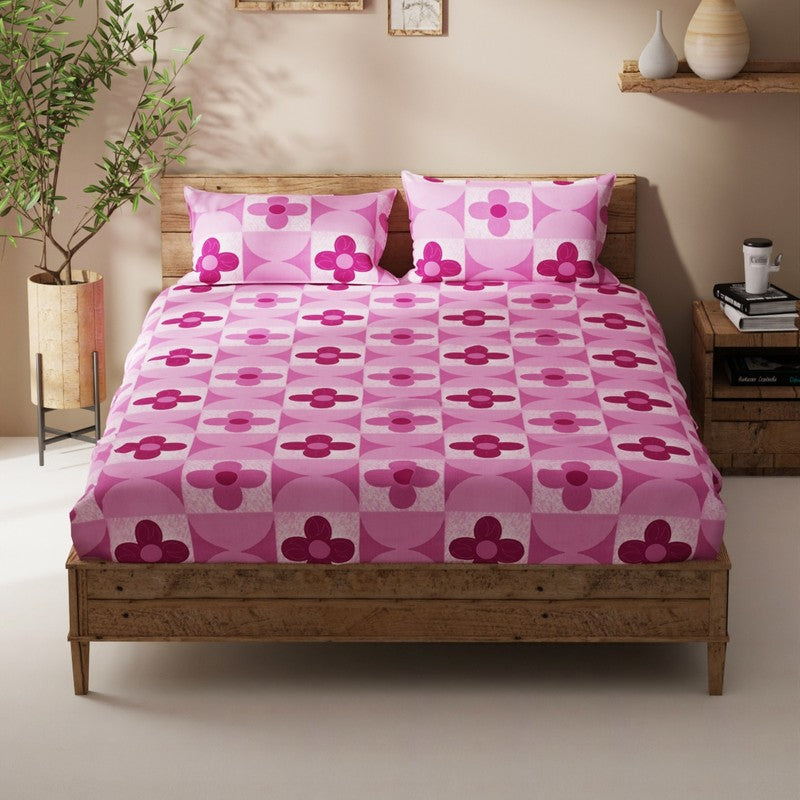 Prycon Bedsheet (Pink) - 115 GSM media 3