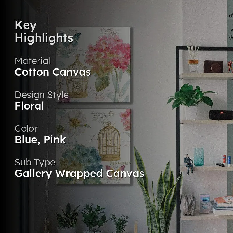 Faye Floral Wall Art - Set Of Two media 2
