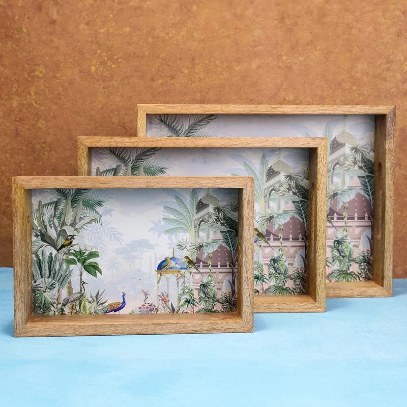 Maple Grove Snack Tray - Set Of Three media 4
