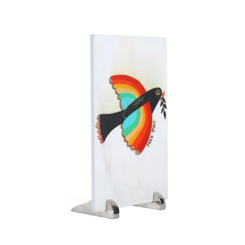 Rainbow Bird Table Accent media 3