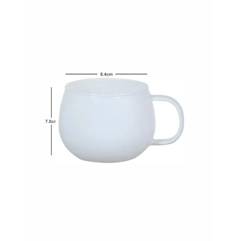 Zemo Glass Coffee Mug (410 mL) - Two Piece Set media 4