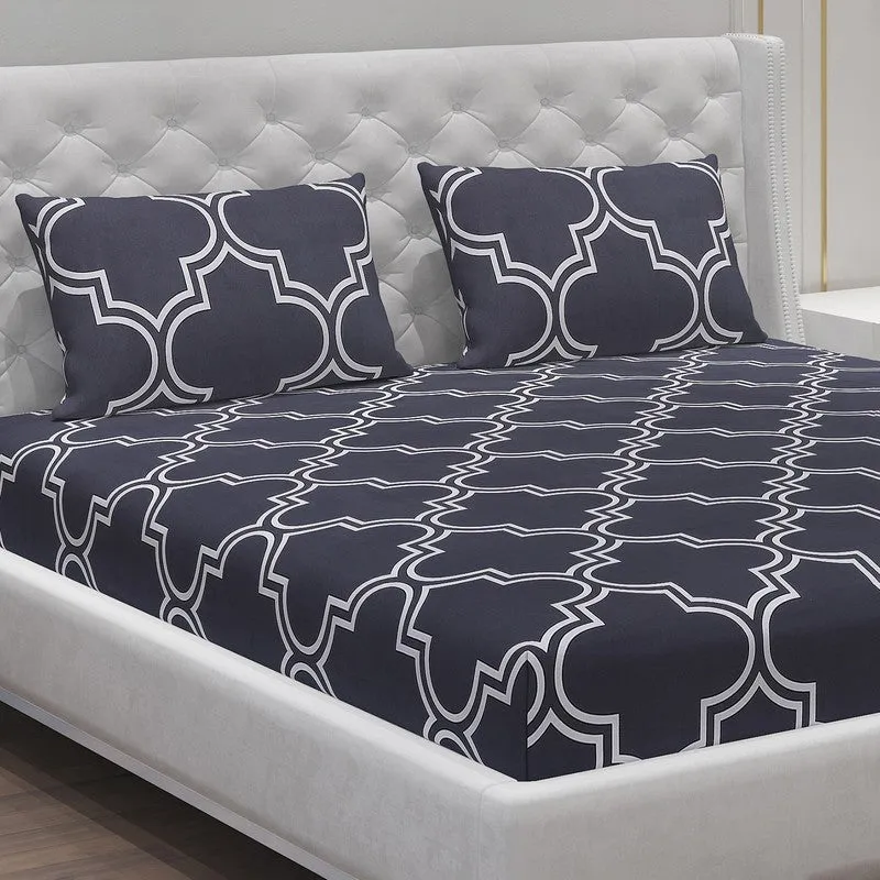Monte Carlo Inkora Bedsheet (Blue) - 120 GSM media 5