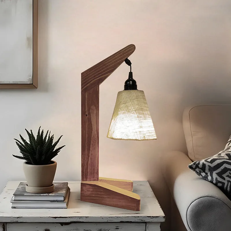 Mirador Jute Table Lamp - Brown,Beige media 3