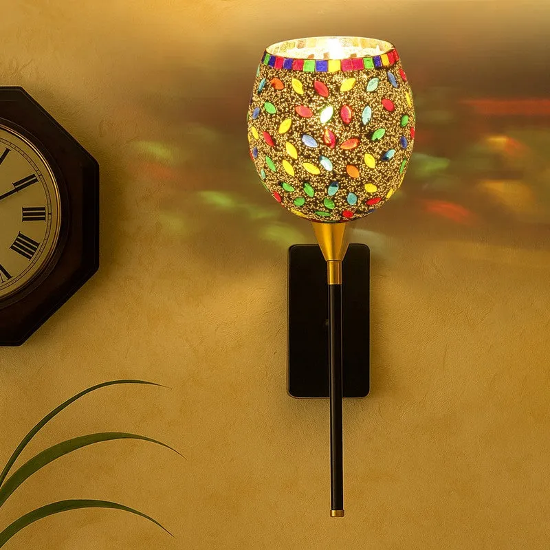 Elyndra Mosaic Wall Lamp media 4