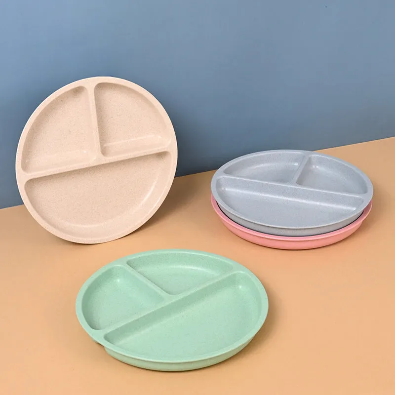 Earth Isle Sectioned Dinner Plate - Set Of Four media 1