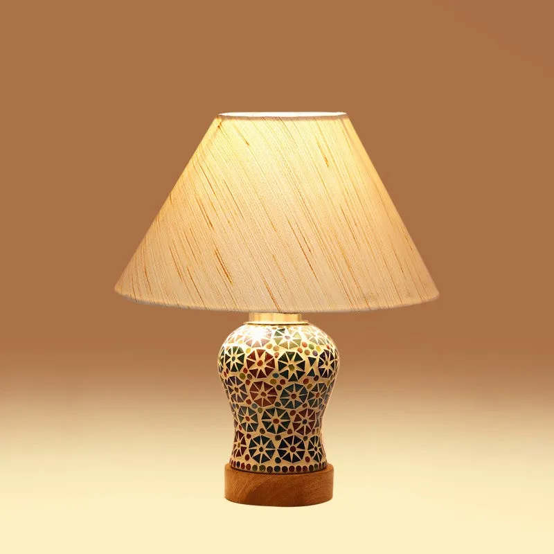 Avyron Wooden Table Lamp - Multicolor media 6