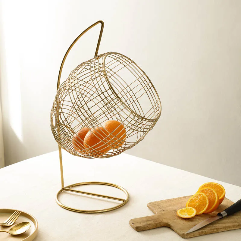 Delice Fruit Basket - Gold media 1