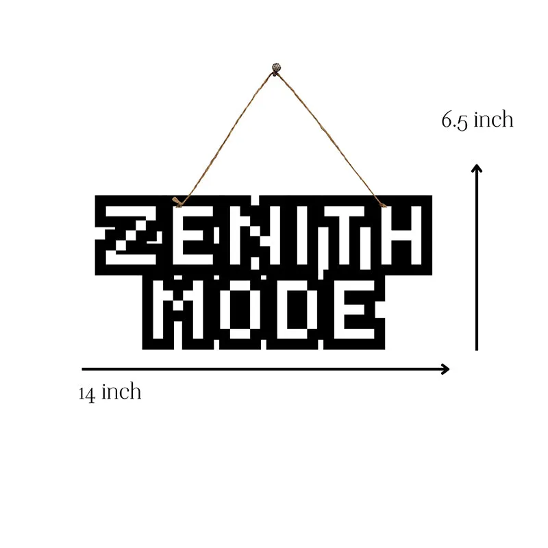 Zenith Mode Mild Steel Wall Accent media 5
