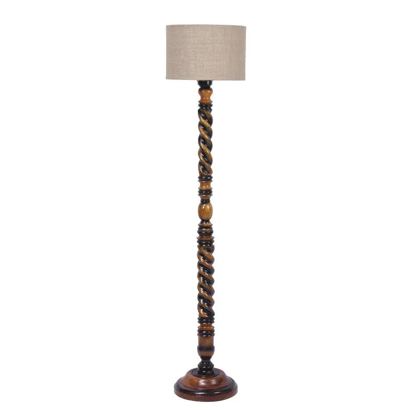 HaloCylinder Floor Lamp (Beige) media 6