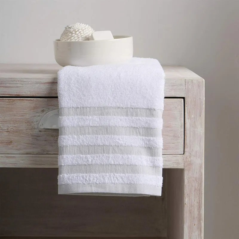 Brivo Terry Towel Combo (White) - Four Piece Set media 4