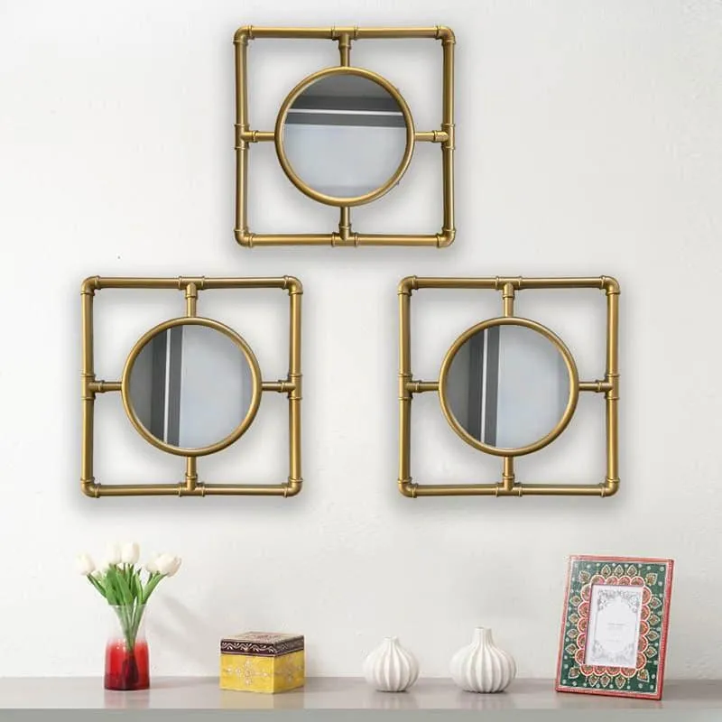 Milava Decorative Mirror - Set Of Three media 1