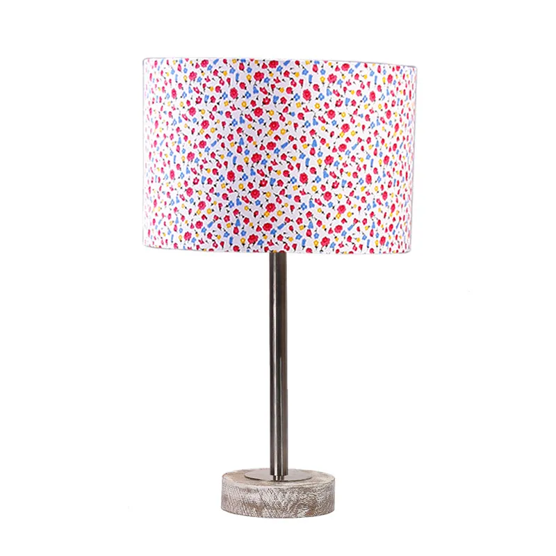 Fleura Rodin Wooden Table Lamp - Multicolor media 4