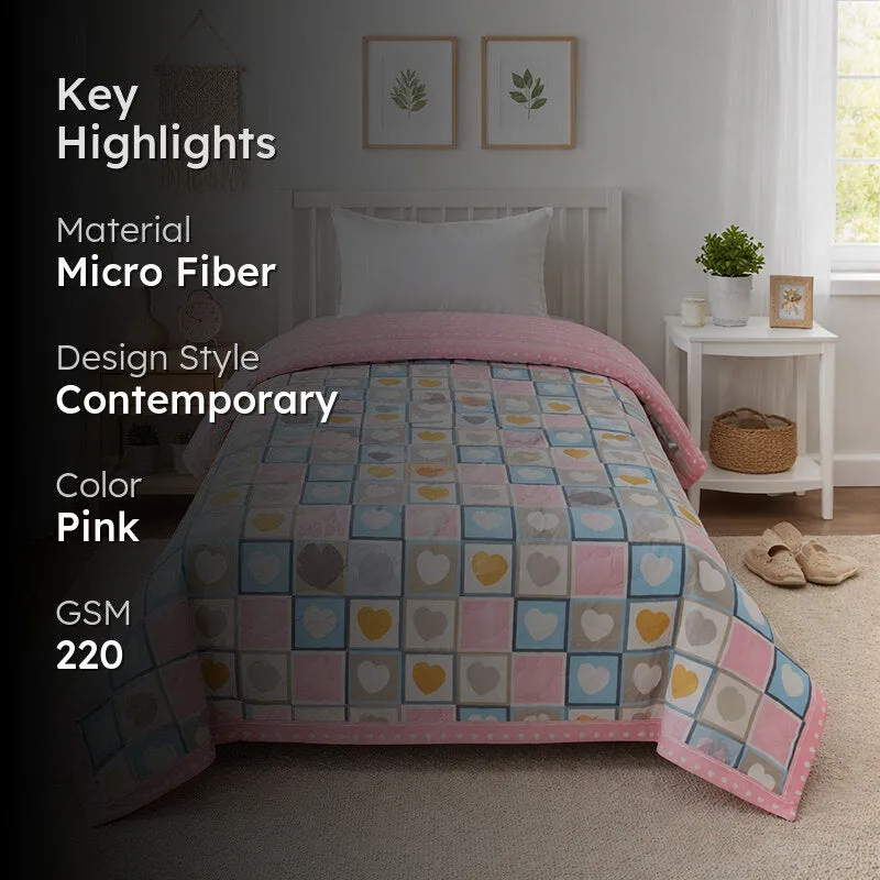 UrbanPlaid Reversible Comforter -  220 GSM media 2