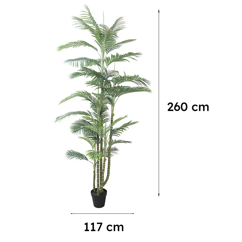Verde Vita Artificial Plant With Black Plastic Pot - 8.6 Feet media 7
