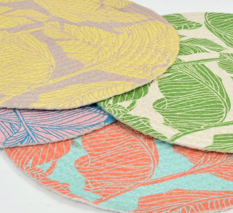 Quino Round Placemat - Set Of Four media 5