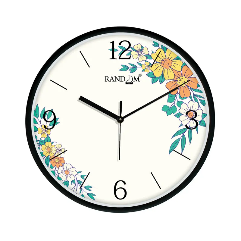 Gage Floral Wall Clock media 3