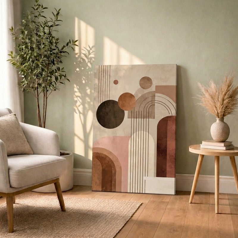 Form Structure Canvas Canvas Wall Art