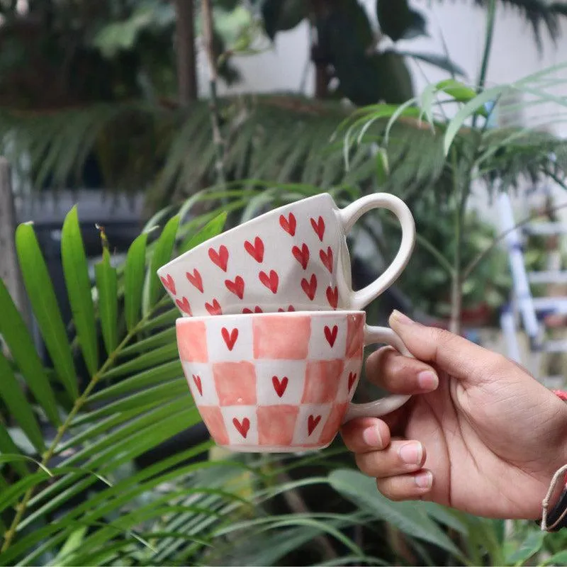 Enger Ceramic Tea Cup (200 mL Each) - Set of Two media 4