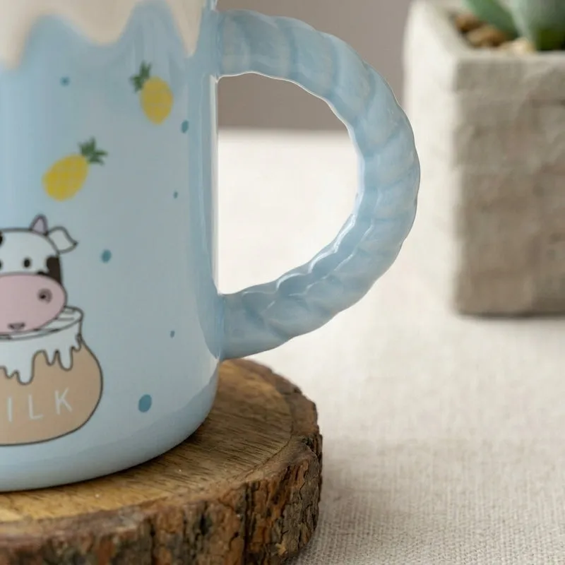 Cow Call Ceramic Coffee Mug (340 mL) media 3
