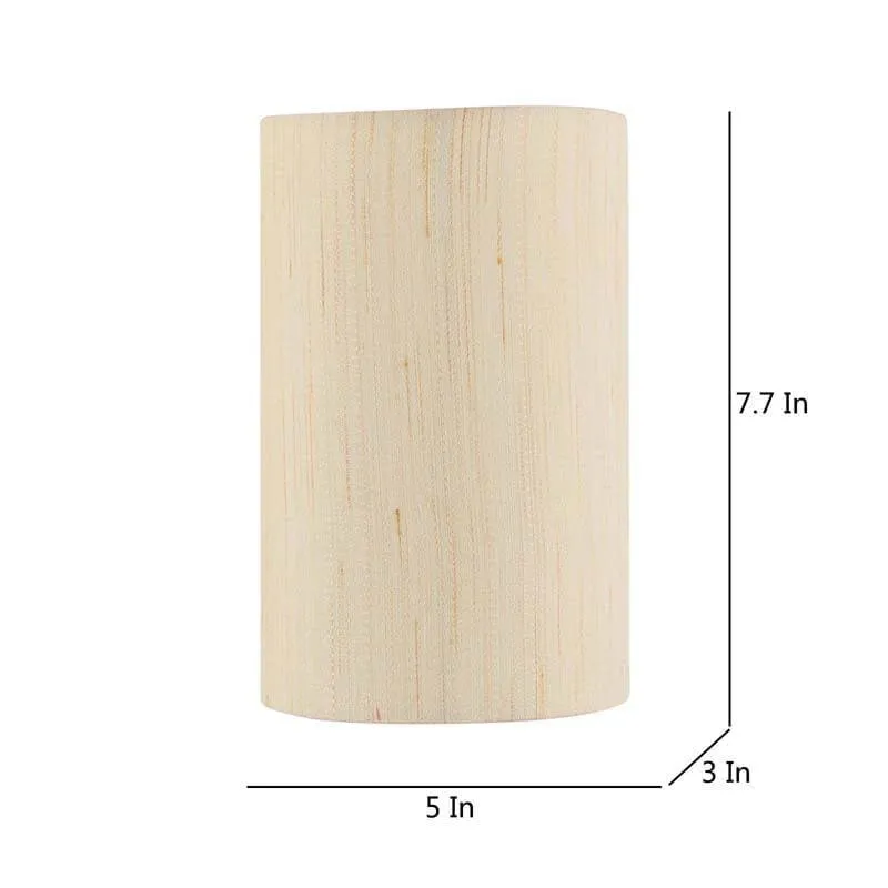 Hemisphere Fabric Wall Lamp - Off-White media 6