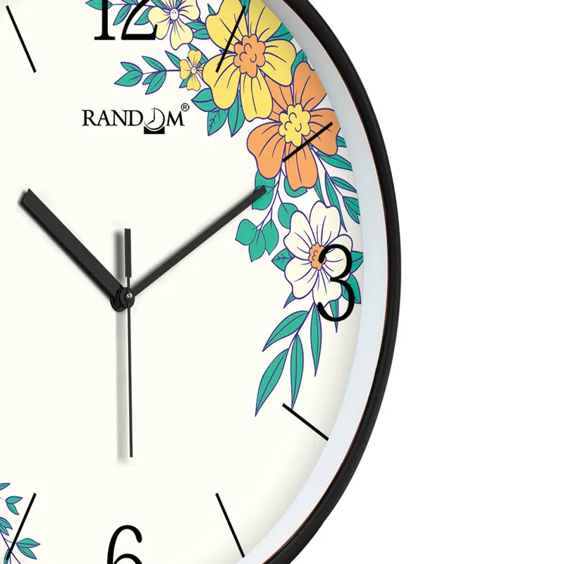 Gage Floral Wall Clock media 4