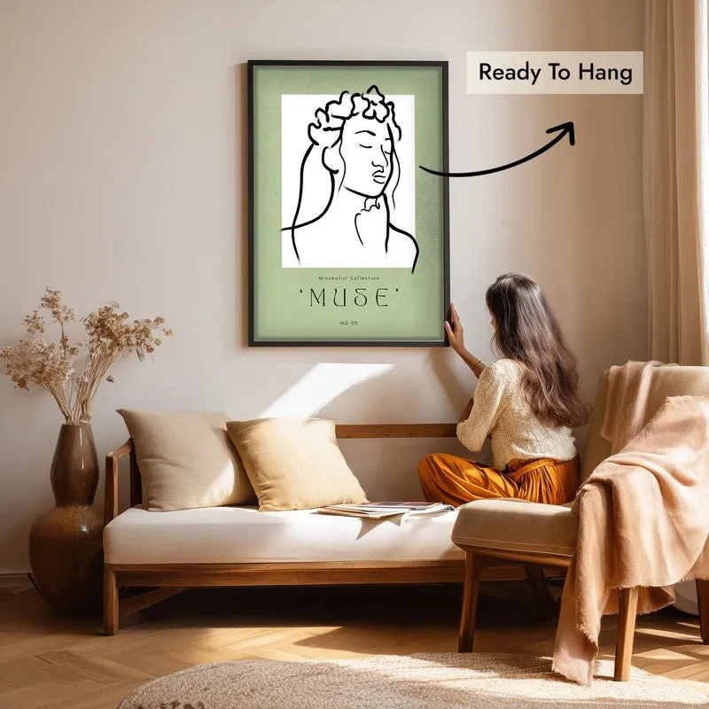 Graceon Canvas Wall Painting With Black Frame media 7