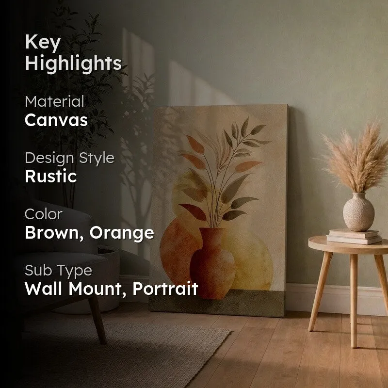 Pigment Rift Composition Canvas Wall Art media 2
